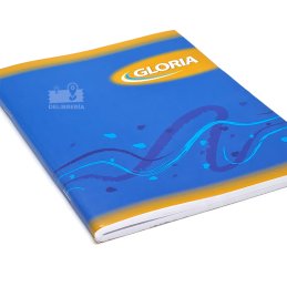 CUADERNO GLORIA TAPA FLEXIBLE 84 HOJAS RAYADO