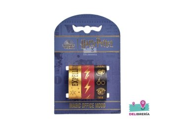 WASHI TAPE MOOVING HARRY POTTER 1,5CMX3M X3 UNIDADES