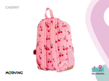 MOCHILA MOOVING CHERRY ESPALDA 18