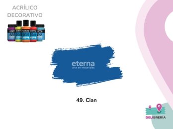 ACRILICO DECORATIVO ETERNA 250 ML 49-CIAN