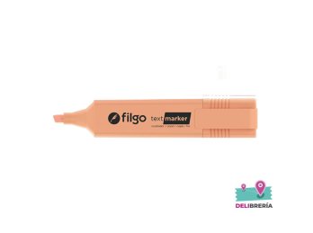RESALTADOR FILGO TEXTMARKER PASTEL NARANJA