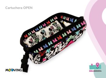 CARTUCHERA OPEN MOOVING MINNIE