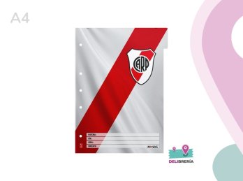 SEPARADOR MATERIA MOOVING A4 RIVER PLATE