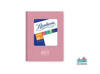CUADERNO 19X23.5 RIVADAVIA ABC ARAÑA 50 HOJAS ROSA