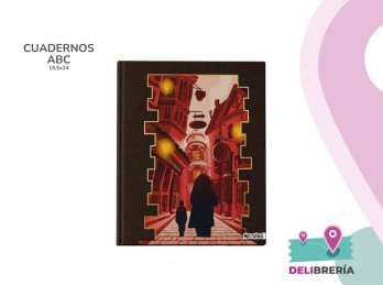 CUADERNO 19,5 X 24 MOOVING TAPA DURA 48 HS HARRY POTTER